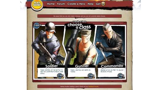 2.Als nächstes bestimmen Sie ihre Spielerklasse. Soldier, Gunner und Commando sind die drei wählbaren Grundarchetypen.
