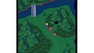 Reaching a cave and a bridge