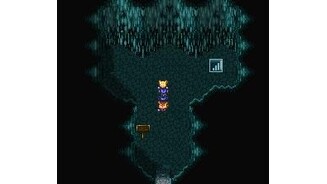 In a cave