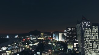 Cities: Skylines - After DarkNachts ist die Stadt gleich nochmal so schön: Die Lichter der Stadt lassen selbst Kleinstädte wie Metropolen aussehen.