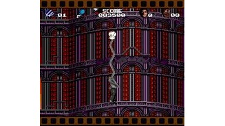 Using your glove to climb the tower