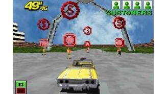 Crazy Rush mini-game: take all of the customers to their destinations before the time finishes.