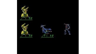 With the right weapon, it is possible to hit all enemies at once.