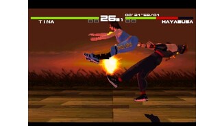 Every inch a weapon. You dont often see flying bottom attacks in fighting games.