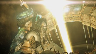 Dead Space 2Isaac kann sich mit Hilfe seiner neuen Steuerdüsen nun völlig frei in der Schwerelosigkeit bewegen.