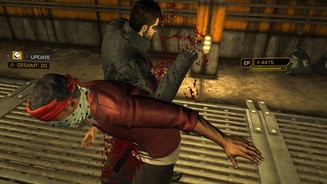 Deus Ex: Human RevolutionDie blutige Variante des Nahkampfangriffs lohnt sich nicht, sie beschert nur 10 Erfahrungspunkte, die nicht-tödliche hingegen 50.