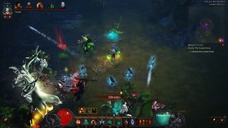 Diablo 3: Rückkehr des TotenbeschwörersErster Punkt auf der Nekromanten-Tagesordnung: Speedleveling in den Feldern des Elends.