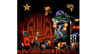 Boss battle against Buzz