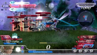 Dissidia Final Fantasy NTAuf dem ersten Blick ist die Fülle an Informationen erschlagend. Mit der Zeit haben wir uns aber an die vielen Anzeigen gewöhnt und verstanden die Notwendigkeit.