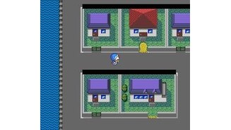 The town in present