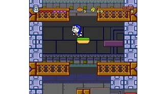 Doraemon almost falls down