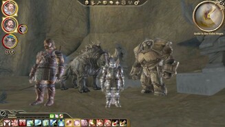 Dragon Age: Origins - Die Golems von AmgarrakDas komplette Rettungsteam in Heldenpose.