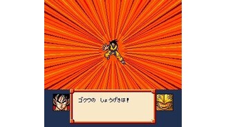 Son Gokuu performs a special move