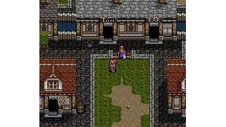 In a town