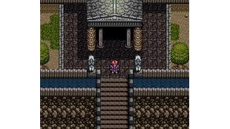 Temple entrance