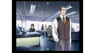 Each arrow will bring a different on-screen option (save, load, main menu, or sight change)