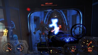 Fallout 4 - Automatron
Das neue Teslagewehr schießt Blitze auf unsere Gegner. Das gefällt uns total super.