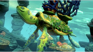 Fantasia: Music EvolvedDie Reiche, wie hier die Unterwasserwelt, hat Harmonix mit vielen Details ausgestattet.