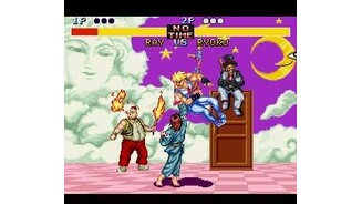 Some fighting going on