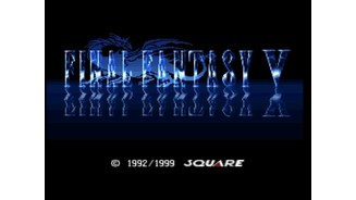 Final Fantasy V: Title