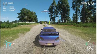 Forza Horizon 4Im Sommer herrschen die besten Bedingungen, hier fliegt nur Staub.