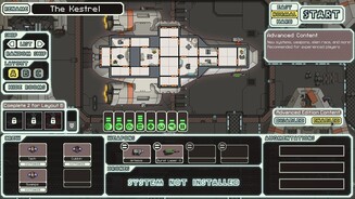 FTL: Faster Than Light - Advanced EditionDer Startbildschirm der Advanced Edition: Konservative FTL-Piloten schalten rechts die zusätzlichen Inhalte einfach ab.