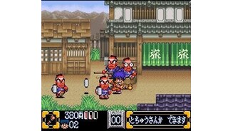 Fighting against angry villagers