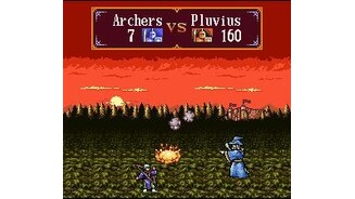 A wizard wiping out some poor archers