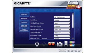 Gigabyte Touch BIOS