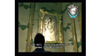 Hmm, I could swear I saw someone in this mansion that looks just like the woman in the picture.