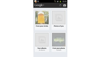 Google Plus Android Bilder