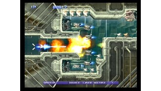 Blasting through a narrow passage...