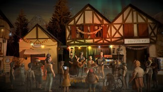 TrüberbrookDas Charakterdesign fällt fast schon karikaturistisch aus, hinter einigen Figuren verstecken sich aber vielschichtige Persönlichkeiten.