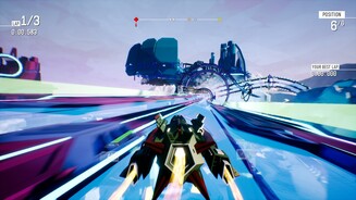 Redout: Enhanced EditionWir brettern über Steilkurven in Eis und Schnee. Die Strecken in Redout können sich echt sehen lassen!