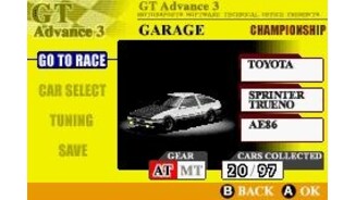 Changing the final settings in the garage.