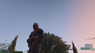 GTA 5 - Crysis-Nanosuit-Mod (Bilder von Modder JulioNIB)