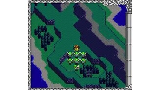 On the world map, accompanied by an army of fairies