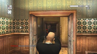 Hitman HD Trilogy - Hitman 2: Silent AssassinFalls wir doch mal entdeckt werden, helfen uns die Ballers, mit heftiger Gegenwehr fertig zu werden.