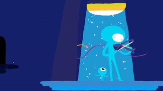 HohokumWenn alle Laternen an sind, können die beiden Musikanten endlich wieder richtig spielen.