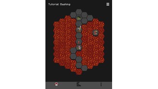 HopliteGöttliche Anleitung: Im Tutorial werden uns die grundlegenden Kniffe Hoplites erklärt - etwa wie wir trotz explosiver Granaten auf engem Raum überleben können.