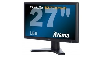 Die LED-Hintergrundbeleuchtung verhilft dem Iiyama B2776HDS zu einer guten Energieeffizienz.