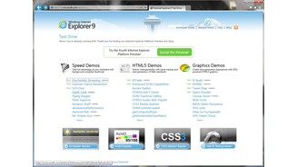 Internet Explorer 9 Beta: Microsofts Website mit HTML5-Demos für den Internet Explorer 9