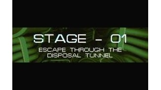 Stage one title screen