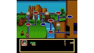 Level select map