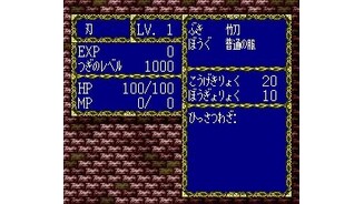 Character information