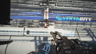 Killzone: Shadow Fall - Eigene ScreenshotsDie Railshooter-Passagen sind im Vergleich zu Killzone 3 eine klare Enttäuschung.