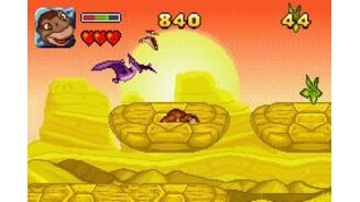 Ducking down can keep you safe from flying enemies