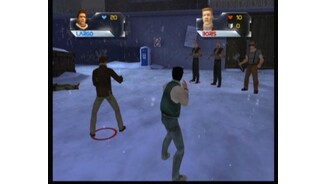 All the fights are turn-based, you select attacking method and watch your HP doesnt reach zero