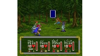 Battle in a forest