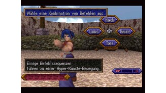 Press the direction buttons in order to choose a combo for your attack